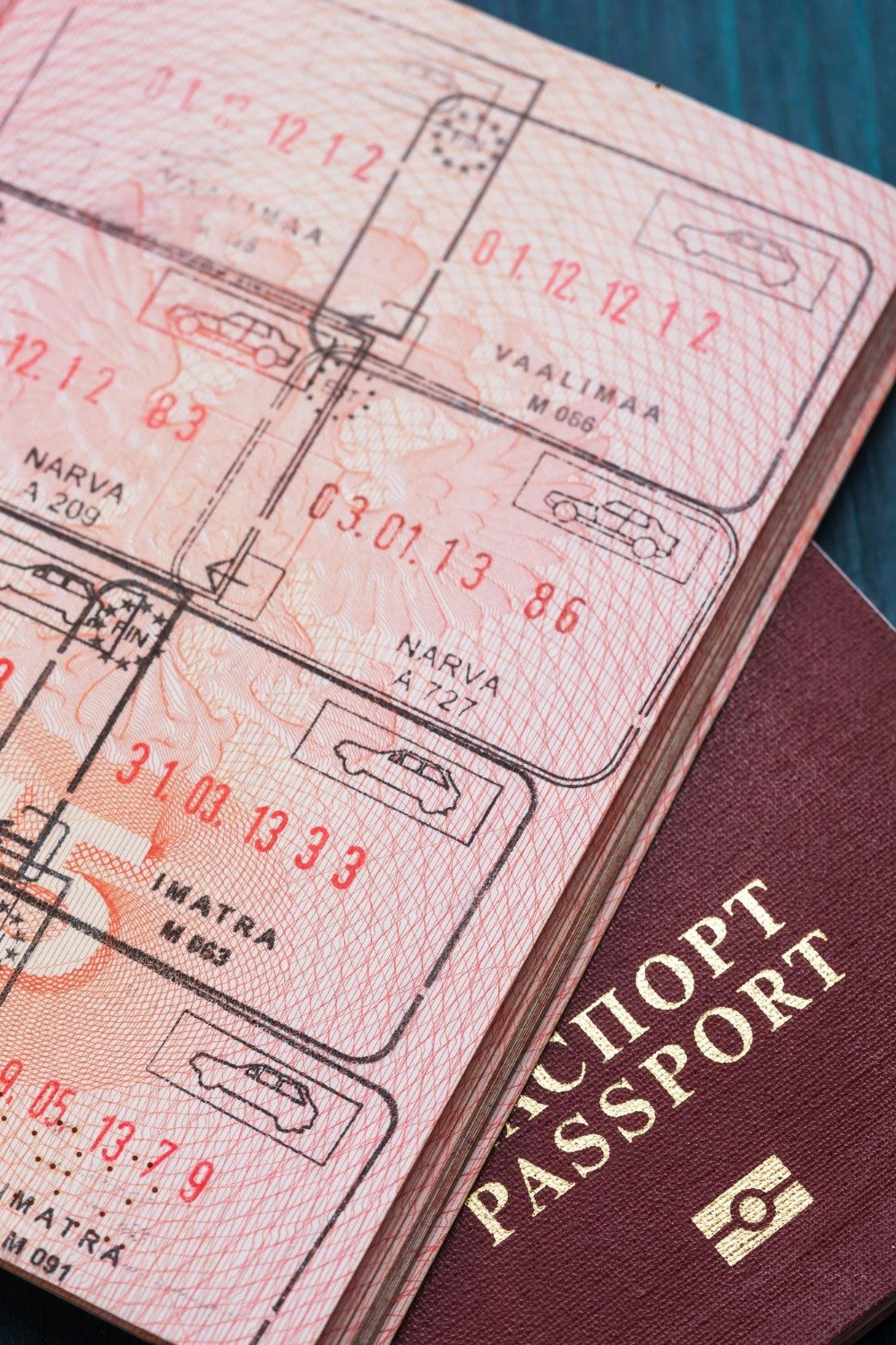 Sellos de pasaporte